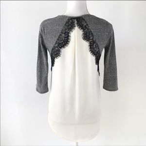 Xhilaration mixed media high-lo top